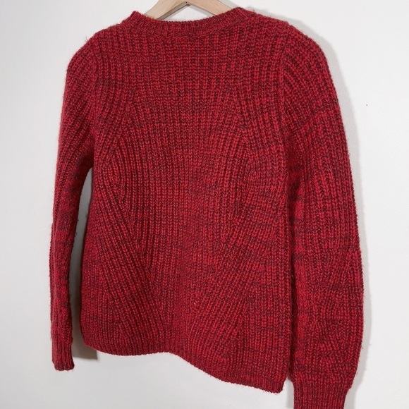 MAJE | ALPACA  WOOL BLEND MARBLED SWEATER - Picture 11 of 14